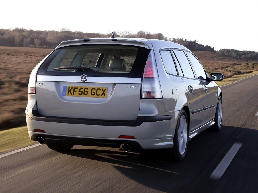  Saab 9-3 Aero SportCombi 2006 года  (UK) (фото 7 из 7)